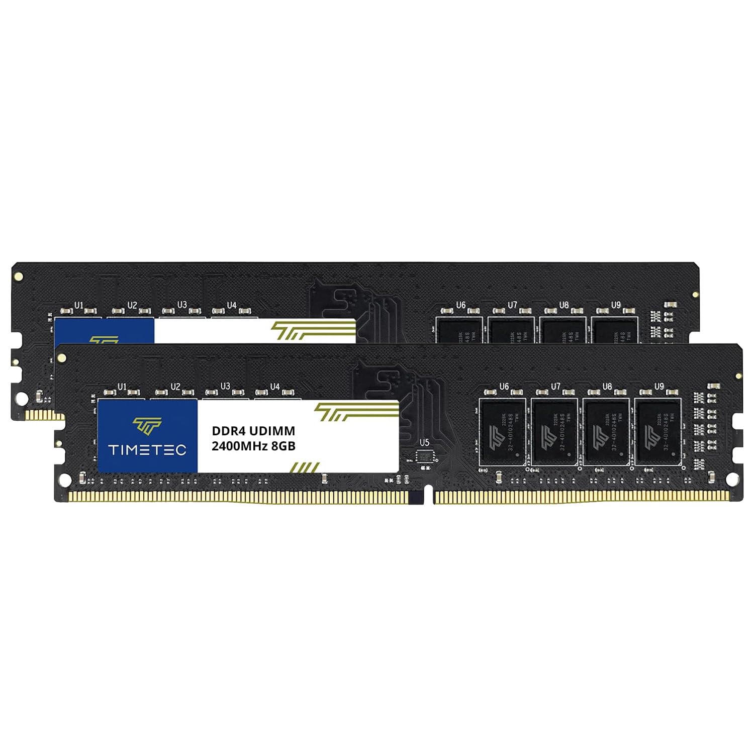 Timetec 16GB KIT DDR4 2400 MHz PC4-19200 Non-ECC Ungepuffert 1,2V
